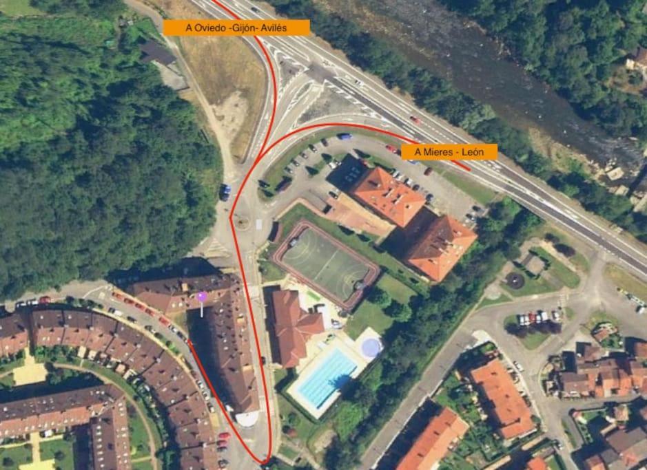 El Angliru 3 Apartamento Santa Eulalia de Morcin Exterior foto
